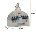 thumbnail image 3 of Fiudx Artículos en oferta con ofertas flash Decoración navideña iluminada con batería que incluye luces LED transparentes, farol colgante para árbol de Navidad, accesorios novedosos para decoración d, 3 of 5