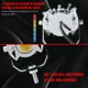 thumbnail image 4 of Faros Auxiliares Led Ojo Azul De Demonio Luz Spot Para Moto, 4 of 8