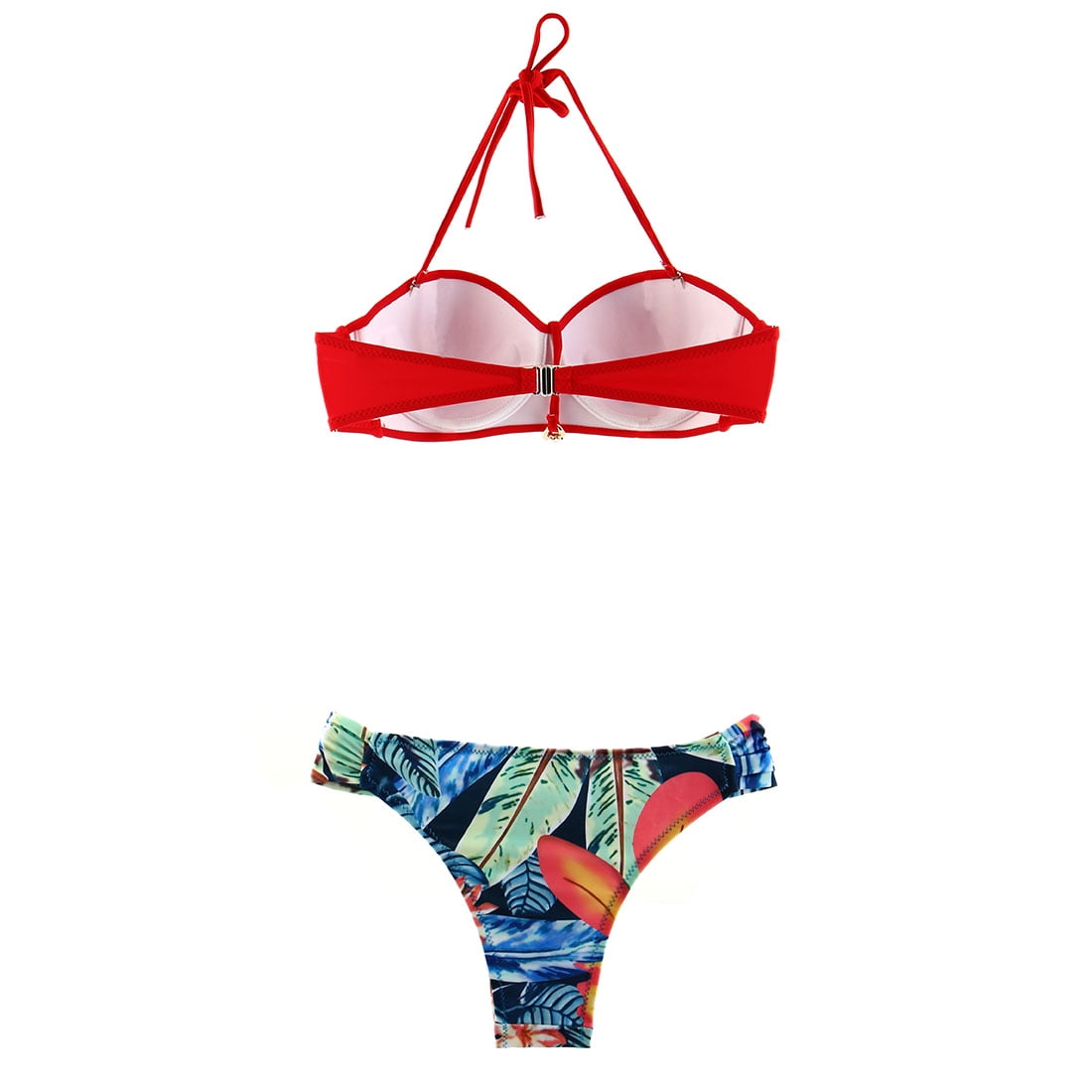womens red bikini set
