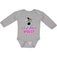 thumbnail image 3 of Inktastic Viola Future Violist Music Gift Girls Long Sleeve Baby Bodysuit, 3 of 5