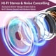 thumbnail image 4 of Auriculares Inalámbricos Bluetooth con Banda para el Cuello, Auriculares Retráctiles A Prueba de Sudor, Auriculares Estéreo con Cancelación de Ruido, 4 of 7