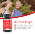 thumbnail image 5 of Health Logics Healthy Joints | Joint Supplement with BioCell Collagen, Glucosamine, MSM, Vitamin C, Turmeric Extract 95% Curcuminoids, Boswellia Serrata | Support Joint Comfort | Non-GMO | 90 Capsules, 5 of 6
