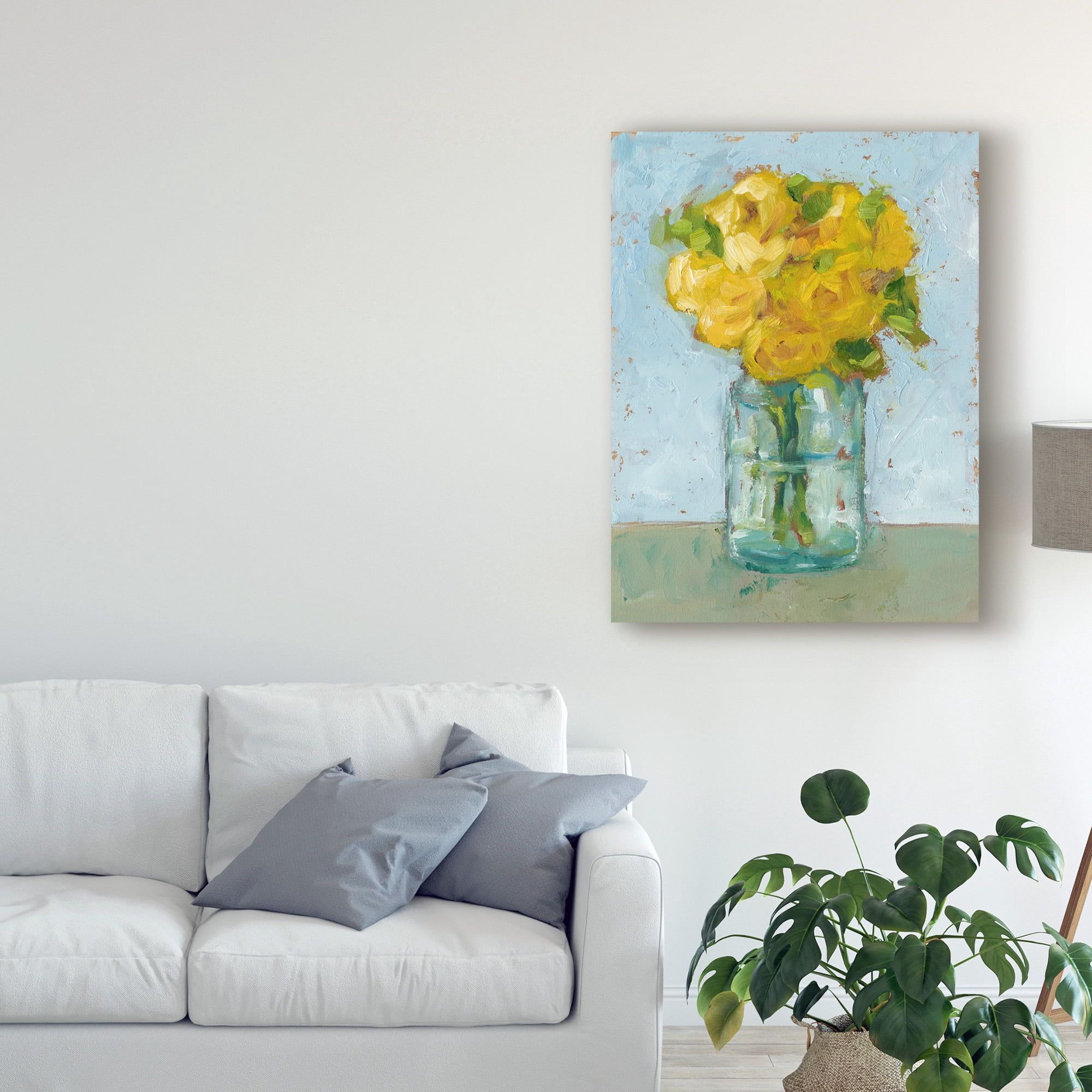 Trademark Fine Art 'Impressionist Floral Study III' Canvas Art by Ethan Harper