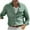 Green, variant on Dagegui Mens Casual Shirts Cotton Linen Long Sleeve Button Down Tops Lightweight Breathable Tees Solid Color Beach Vacation Shirt with Chest Pockets Green,S