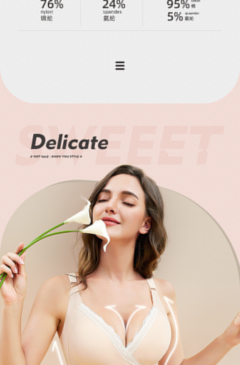 thumbnail image 6 of Wirefree Nursing Maternity Bra Clothing Cotton Breastfeeding Bra for Pregnant Women Pregnancy Breast Sleep Underwear, 6 of 9