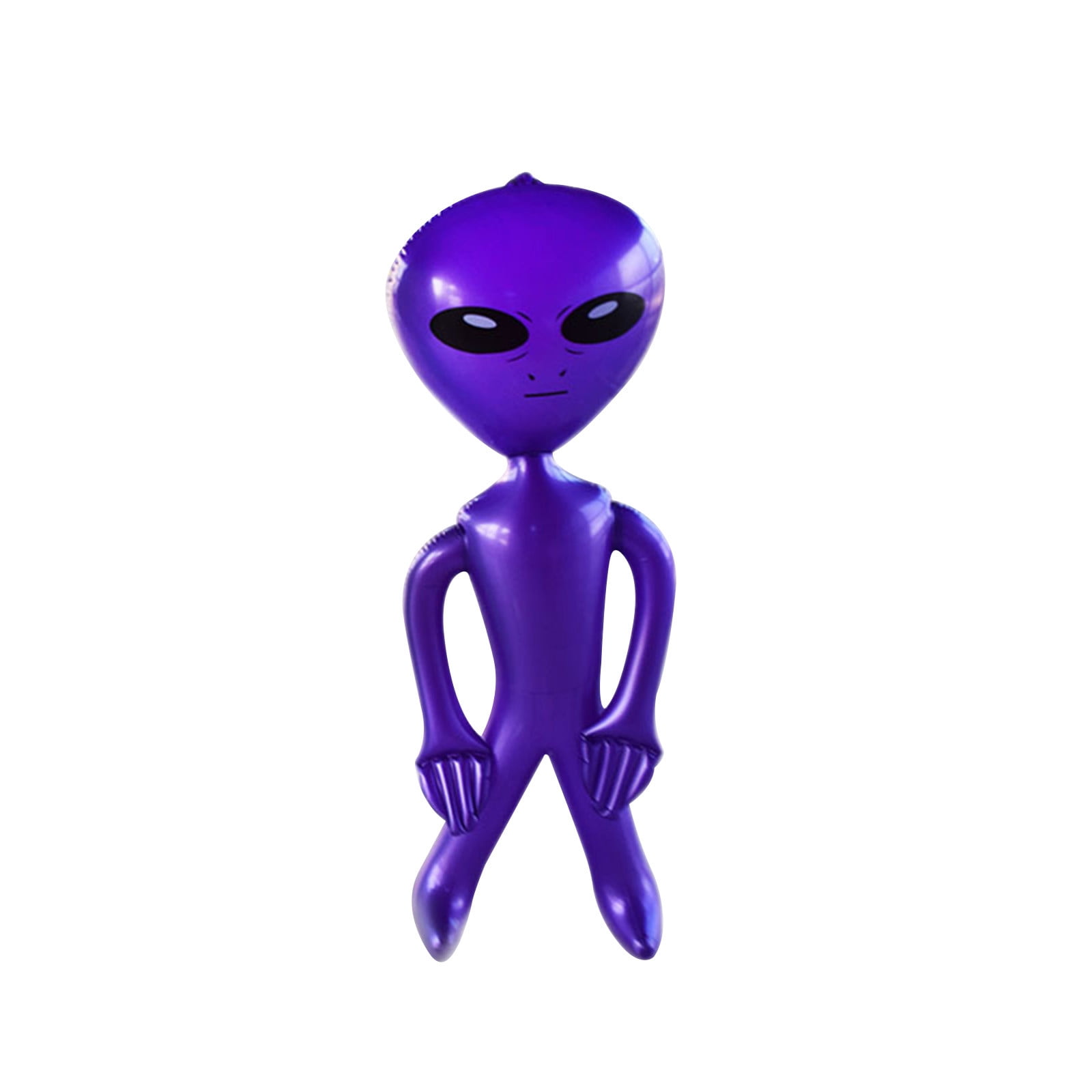 18 NEW INFLATABLE SPACE ALIENS GREEN PURPLE & BLUE 36"  INFLATE ALIEN HALLOWEEN 