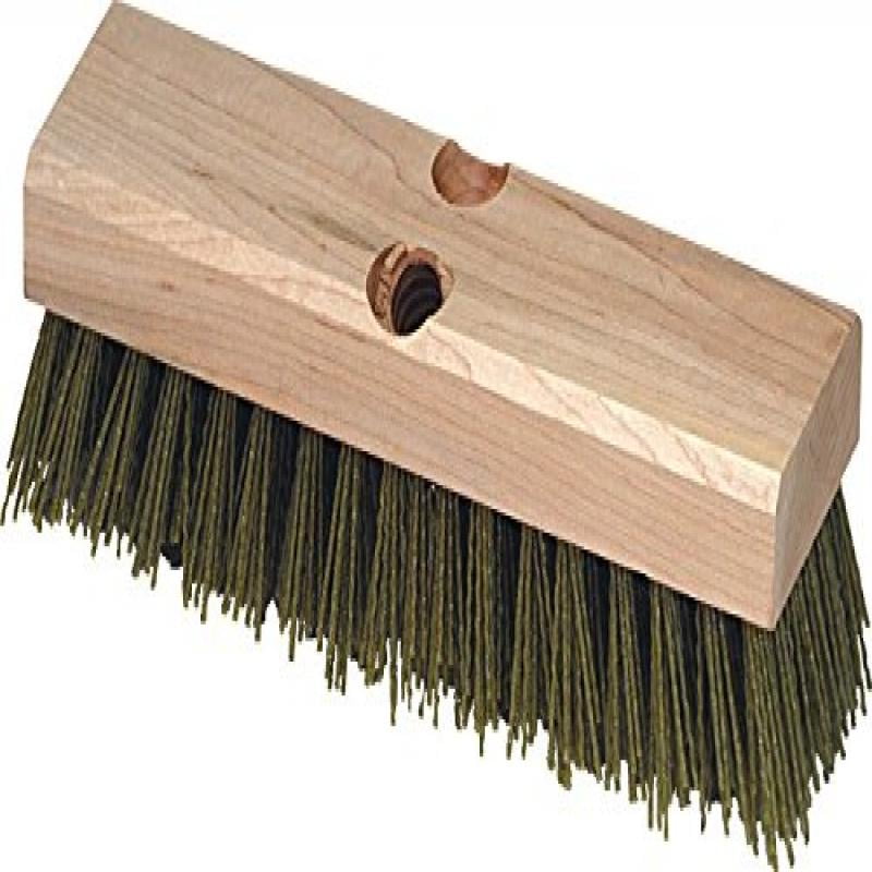 Carlisle 3619100 Flo-Pac Silicone Carbide Hardwood Block Impregnated Deck Scrub, Nylon... by