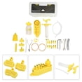 thumbnail image 4 of Bike Brake Bleed Kit, 2 Oil Storage Forms Bike Brake Repair Tool Plastic Low Resistance  For Bikes, 4 of 8