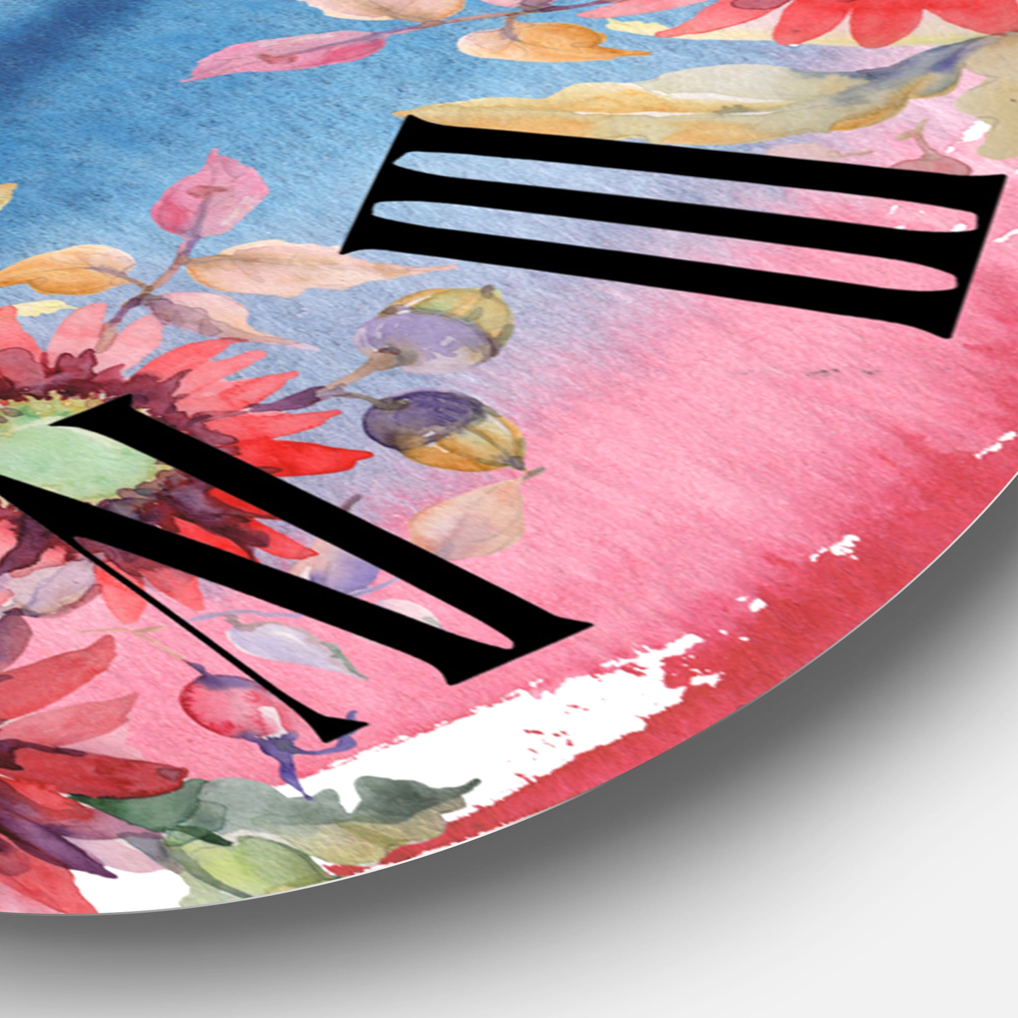 Designart 1 in Modern,Contemporary Wall Clock