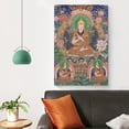 thumbnail image 4 of Pósteres tibetanos Thangka Tsongkhapa, pintura en lienzo, arte de pared, impresiones, pósteres, regalos, fotos, pinturas, carteles, decoración de habitaciones, decoración del hogar, 20 x 30 cm, 4 of 6