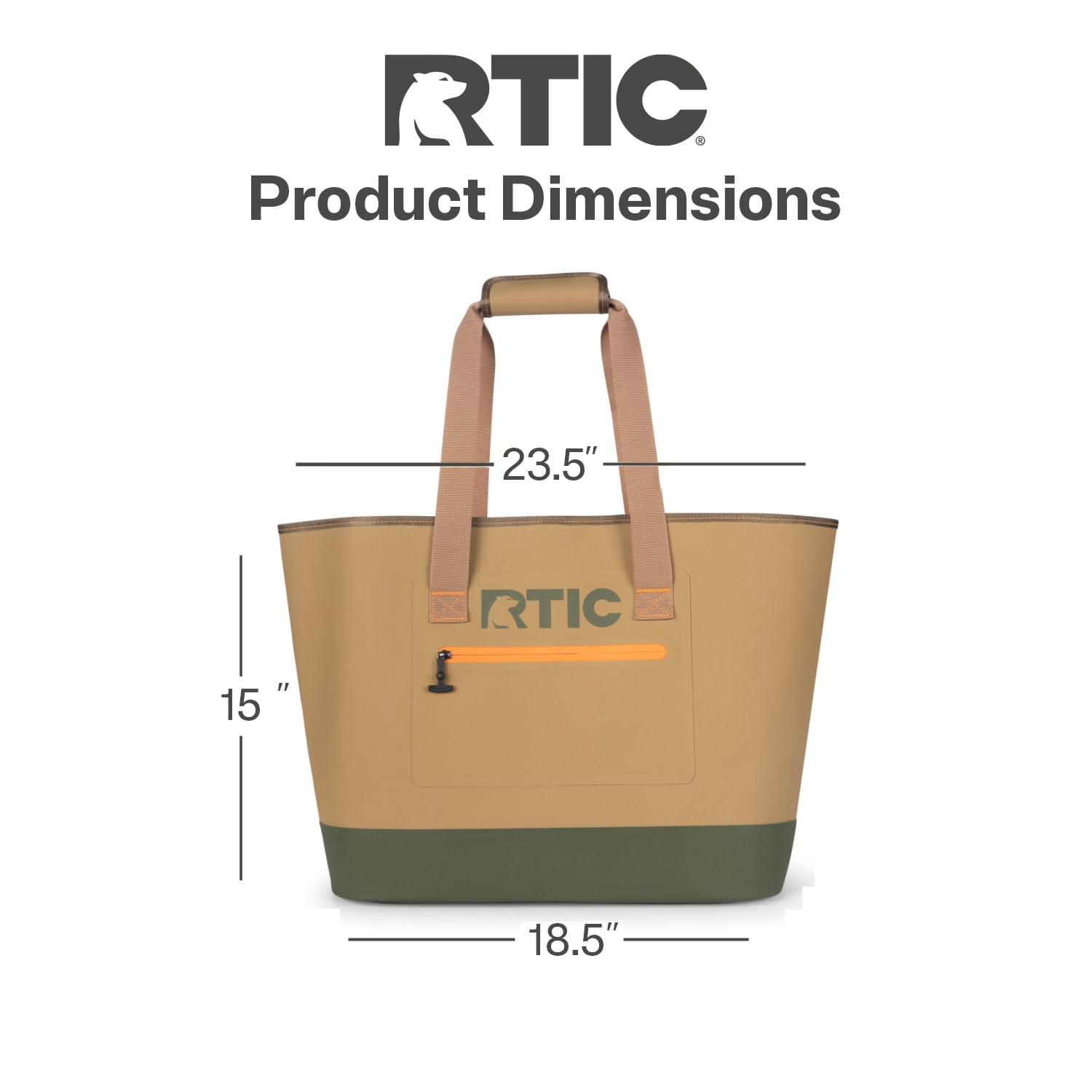 rtic beach bag vs yeti carryall Rtic ULTRA TOUGH Tote Large