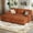Corduroy-Rust, variant on COPIAE 80” L Shaped Sofa Sleeper, 2 in 1 Pull Out Sofa Bed with Upholstered Cushion, Faux Leather Couch with Storage& Removable Armrest, Modern Comfort Sectional Couch Bed for Living Room Bedroom