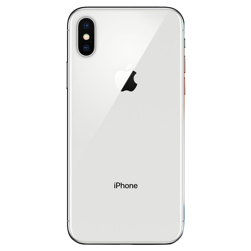 Apple iPhone X, 64GB, Silver, Cricket Wireless Only, Refurbished