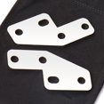 thumbnail image 1 of VPZMT Juego de soporte eliminador de barra de agarre para guardabarros trasero, repuesto para Harley Touring Electra Glide Dyna Bagger (plateado), 1 of 5
