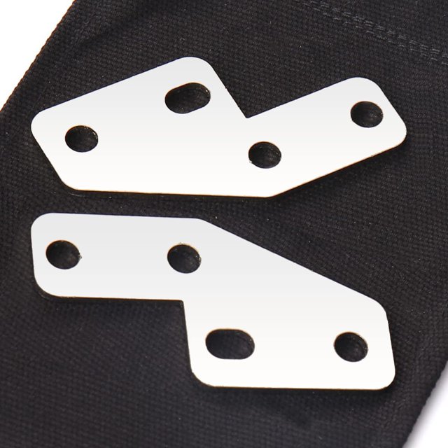 VPZMT Juego de soporte eliminador de barra de agarre para guardabarros trasero, repuesto para Harley Touring Electra Glide Dyna Bagger (plateado)