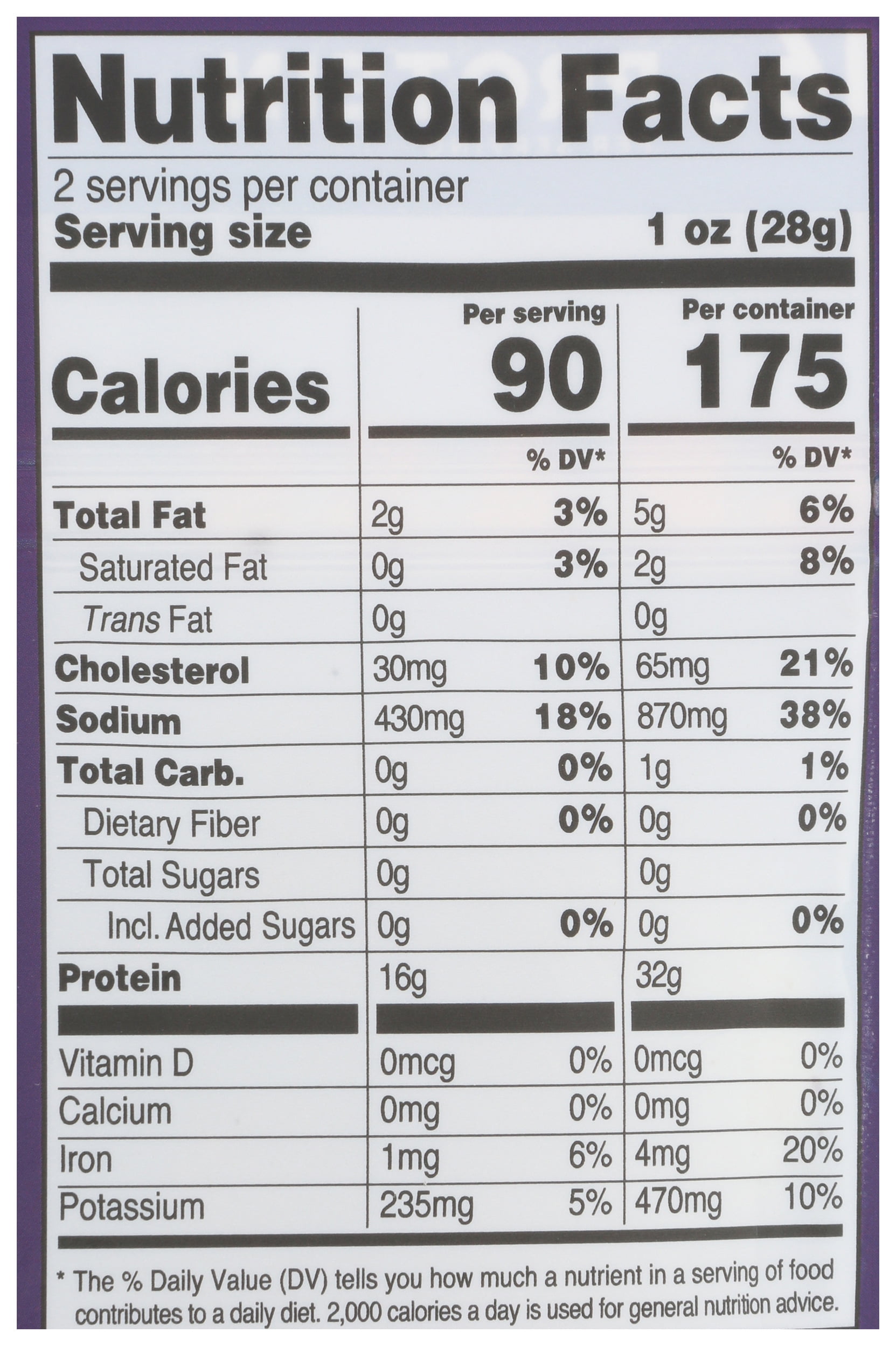 Pack of 12, Stryve Protein Snacks Original Beef Biltong, 2 oz