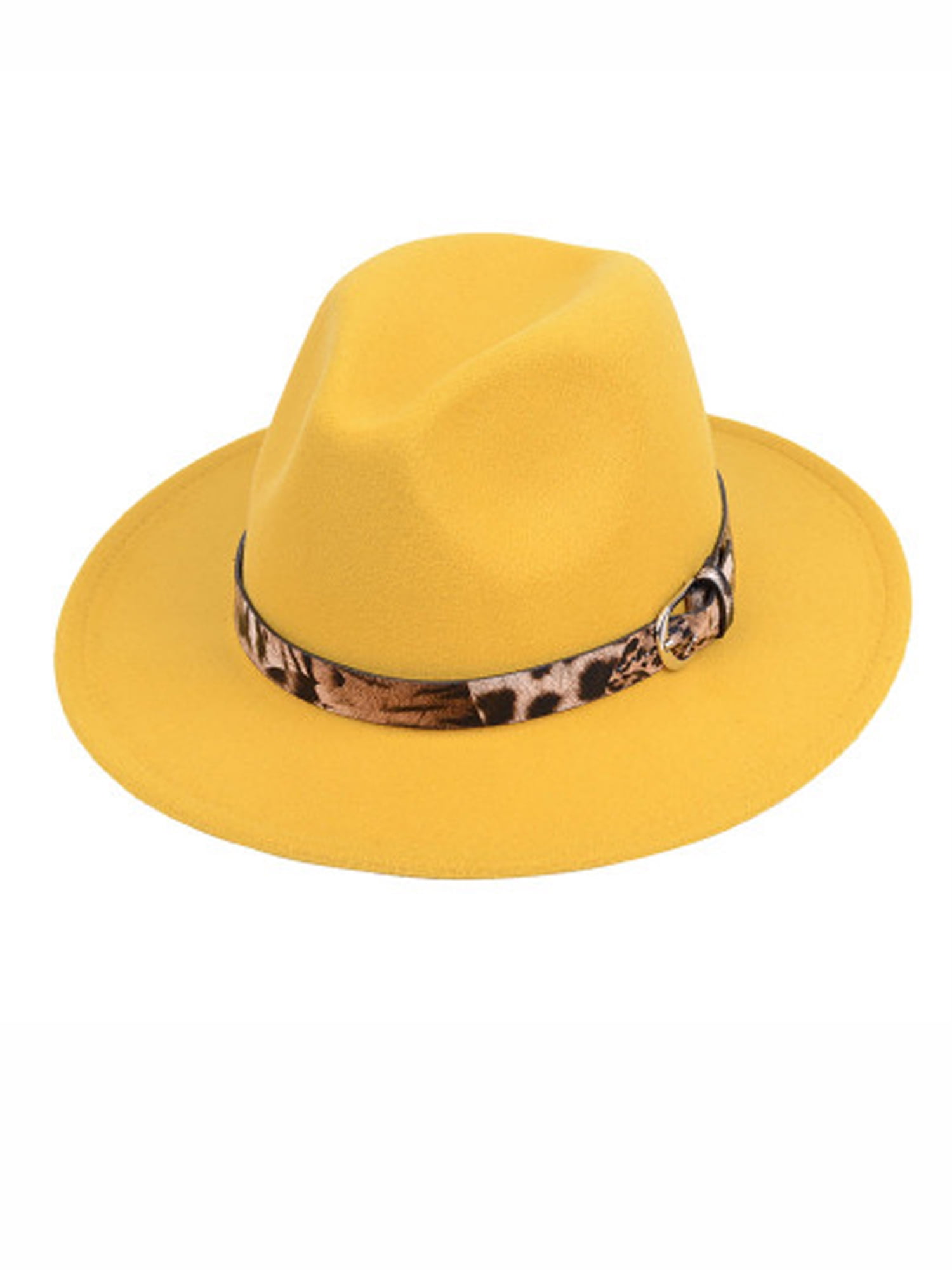 Eyicmarn Mens Womens Fedora Hat Wide 