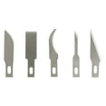 thumbnail image 5 of Westcott Craft Knife with 5 Titanium Bonded Replacement Blades, for Craft & Sewing, Blue, 1-Count, 5 of 13