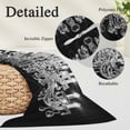 thumbnail image 3 of Crystal Chandelier Pillow Protectors with Zipper Standard Size, Candle Abstract Luxury Modern Soft Brushed Microfiber Breathable Throw Pillow Covers, Pillowcase for Couch Sofa Bedroom 20"x26", 3 of 9