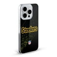 thumbnail image 2 of Head Case Designs NFL Pittsburgh Steelers Logo Blur Soft Gel Case for Apple iPhone 13 Pro, 2 of 7