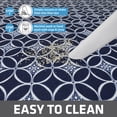 thumbnail image 2 of Drymate Original Cat Litter Mat, Contains Mess from Box for Cleaner Floors, Urine-Proof, Soft on Kitty Paws -Absorbent/Waterproof- Machine Washable, Durable (29”x36”)(Indigo Blue), 2 of 5