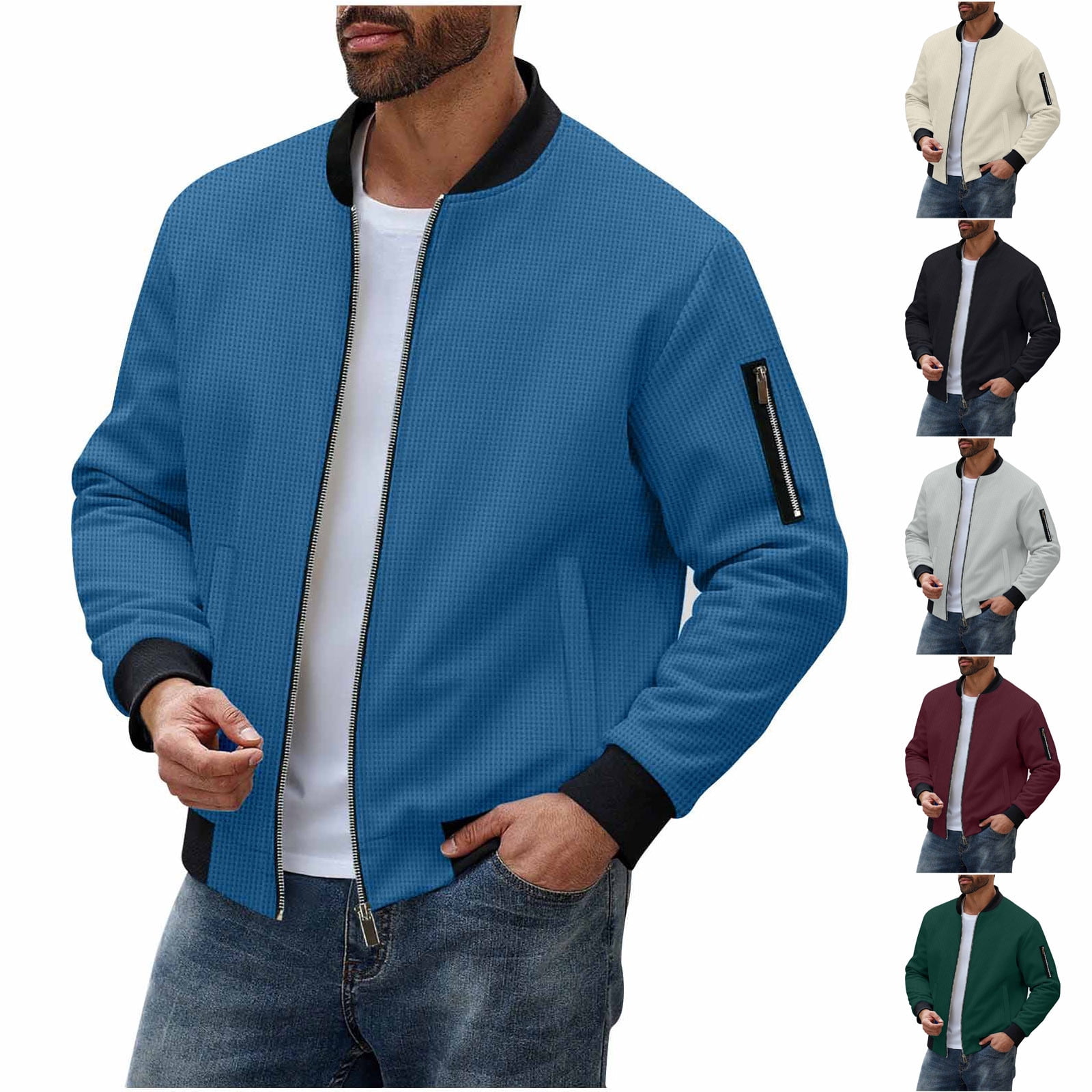 The North Face Flare II Men's Black Full Zip Puffer Jacket
