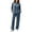 Gray, variant on Women's Velvet 2 Piece Tracksuit Zip Up Jacket Wide Leg Pants Set Stand Collar Casual Lounge Sweatsuit with Pockets Fall Winter Loungewear Wine