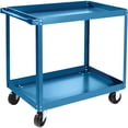 thumbnail image 1 of Kleton Knocked-Down 2-Shelf Utility Truck, 18-Inch By 30-Inch, 5-Inch Polyolefin Casters, 900 lbs Capacity, 1 of 1