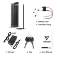 thumbnail image 2 of YOSE POWER 36V 15Ah Black Silverfish Ebike Battery Electric Bike Lithium Battery with Charger, 2 of 8