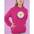 thumbnail image 2 of Worry Less Smile More Hoodie Women -Image by Shutterstock, Female Medium, 2 of 4