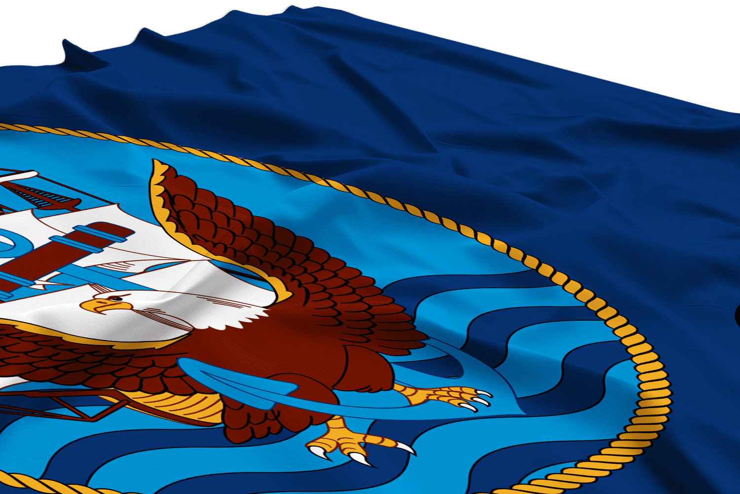 AGAS Navy Flag 2x3 Ft - Printed Durable Polyester US Navy Garden Flag