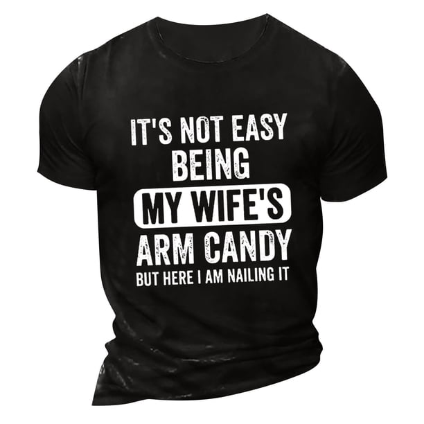 Men's T-shirt T-shirts Graphic Text Pool3D Printing Street Casual Short Sleeve Printed Clothing BasicS