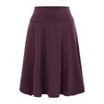 thumbnail image 2 of Women's Tennis Skirts Summer Elegant A Line Skirt For All Occasions Modern Fit Comfortable Casual Party Wear Red S, 2 of 6