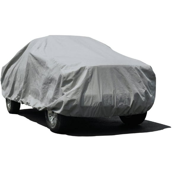 Lite Truck Cover Fits Short Bed Extended Cab Pickups up to 232 inches, TB-3X - (Polypropylene, Gray)