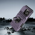 thumbnail image 2 of Motorola Wallet Phone Case - TPU+PC, Hidden Card Slot, Ring Kickstand, Heavy Duty Shockproof, 2 of 6