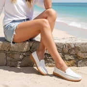 Decould sylf Loafers for Women Comfortable Slip On Work Flats Shoes Business Casual Walking Shoes