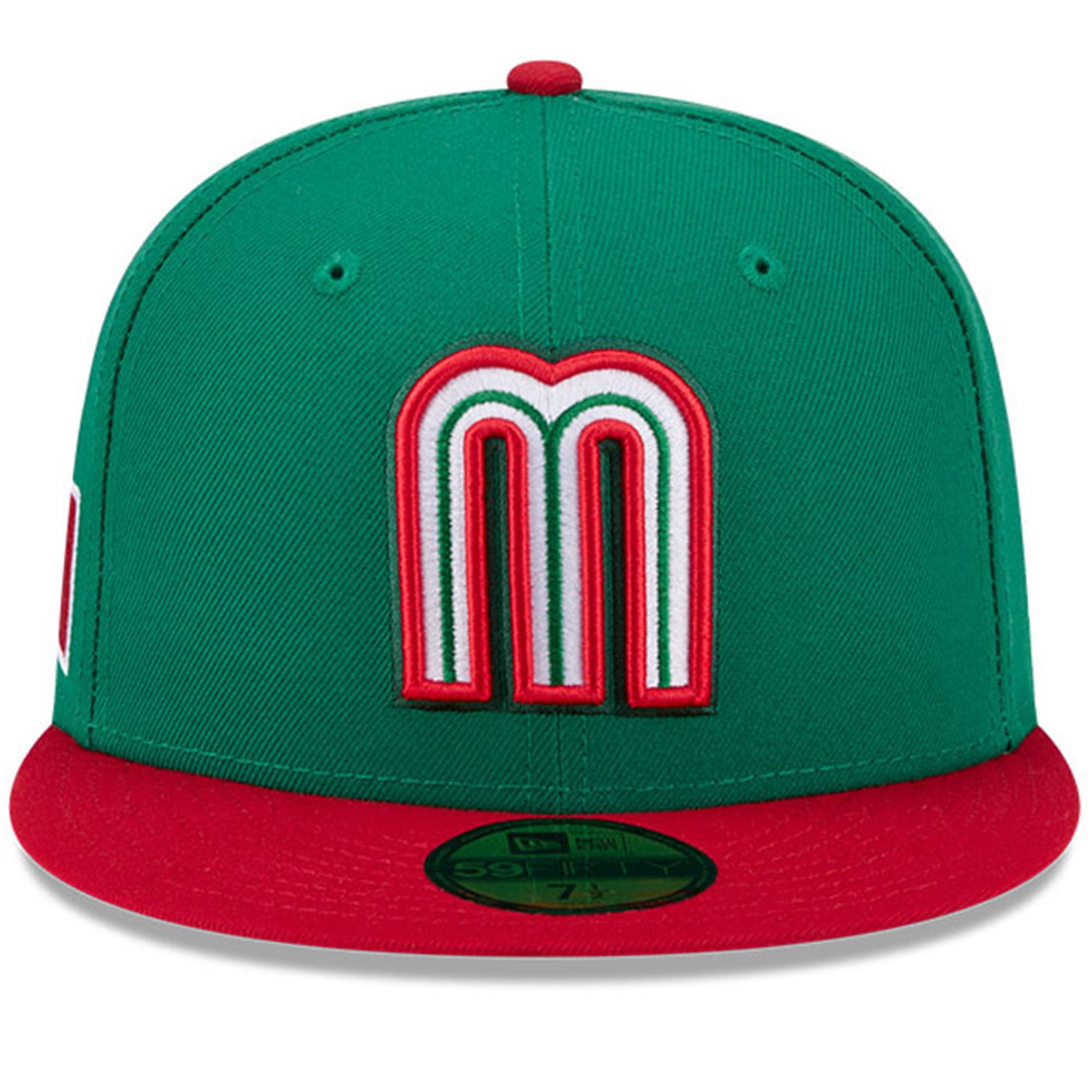 Men's New Era  Green/Red Mexico Baseball 2026 World Baseball Classic 59FIFTY Fitted Hat