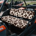 thumbnail image 2 of KUIFORTI Cow Print UTV Seat Cover Anti-Scratch Dustproof Outdoor Mule Bench Seat Cover Water Resistant UTV Accessories Compatible with Mule 3000 3010 3020 4000 4010 2001-2024, 2 of 7