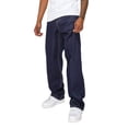 thumbnail image 3 of Victorious Men's Essential Baggy Raw Denim Jeans DL998 Indigo 38/32, 3 of 5