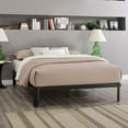thumbnail image 5 of Modway Corinne Modern Sturdy Powder Coated Steel Queen Bed Frame in Brown, 5 of 5
