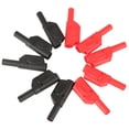 thumbnail image 2 of Prise Banane Empilable, 10 Connecteurs de Prise Banane Fils Multimètres Entièrement Isolés 4 MM Extrémités Adaptateur de Prise Banane Rouge, Multioutils, 2 of 8