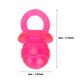 thumbnail image 4 of 5 uds Juguete para masticar para perros mordedor en forma de chupete juguete para el cuidado dental que suena juguete para masticar de entrenamiento interactivo para perros ANGGREK Otros, 4 of 8