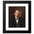 thumbnail image 2 of Kornel Bohúň 20x24 Black Modern Framed Museum Art Print Titled - Portrait of Mudr. Michal Mandelik (1884), 2 of 5