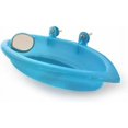 thumbnail image 1 of Bañera para loros, bañera para loros con espejo para mascotas, accesorios para jaulas de pájaros, espejo de baño, caja de ducha, jaula para pájaros, jaula para pájaros pequeños, juguetes, kueati, 1 of 5