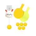 thumbnail image 4 of Juego de entrenamiento de tenis de mesa Sunnimix entrenador de tenis con raqueta y cinco bolas, 4 of 8
