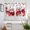White, variant on Pink Valentines Day Kitchen Curtains Window Panels, Love Heart Eucalyptus Botanical Retro Insulated Window Treatment Curtain, Grommet Curtains for Bedroom/Living Room/Bathroom, 2 Piece 27.5"Wx39"L