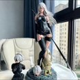 thumbnail image 2 of 46cm Gk Nier: Automata Pod 042 Yorha No. 2 Type B Three Heads Anime Figures Pvc Action Figure Model Toy Game Collectible Doll, 2 of 5