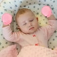 thumbnail image 3 of Tkrady 100% Cotton No Scratch Soft Breathable Gloves for Boys and Girls 0-6 months No Scratch Cotton Elastic Wrist Gloves Hypoallergenic-A, 3 of 3