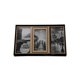 thumbnail image 1 of Portarretrato HODECO Margarita Negro PO-34-3-MAR-NEG 1 Pza 33.2X16.2X2.3 cm, 1 of 3