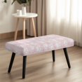 thumbnail image 2 of CHAQLIN Washable Bench Slipcover for Living Room Bedroom, Polyester Spandex Elastic Dining Bench Covers with High Stretch, 2 of 6